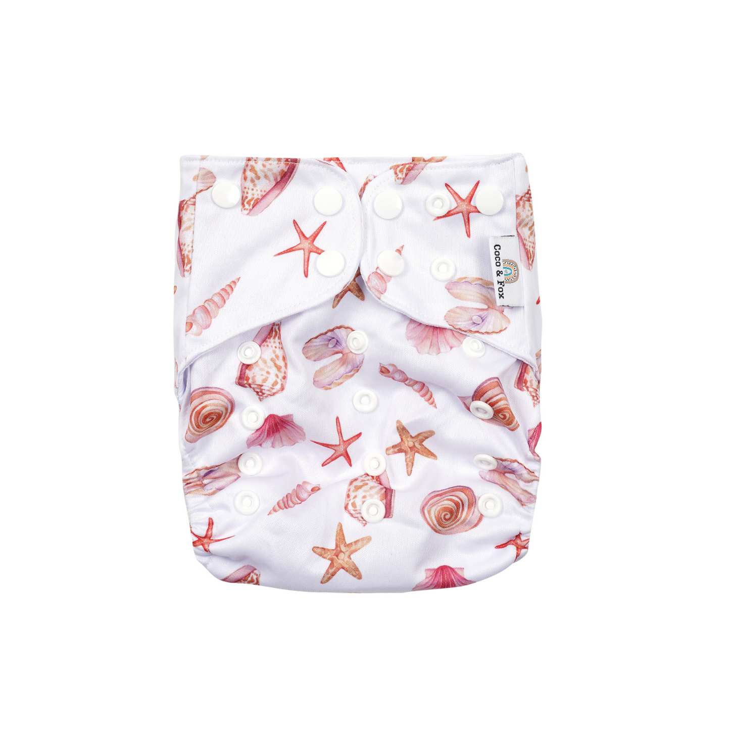 Reusable Swim Nappy with Sea Shells